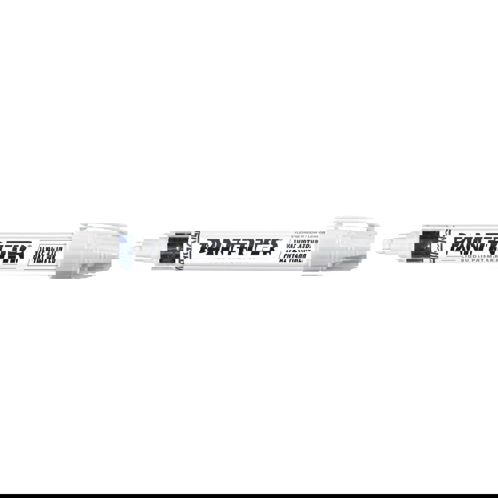 Permanent Marker: White, Felt Point